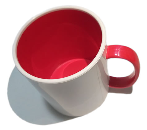 Caneca Linha Colors - Vermelha.